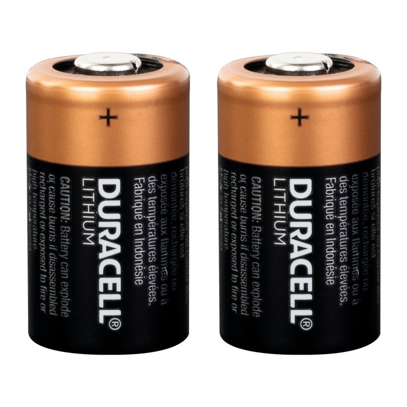 Pile SPE ULTRA Duracell - Pile CR2 Lithium - 3 V - Blister de 2