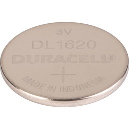 Pile CR1620 Duracell - Pile bouton - 3 V - Lithium - A l'unité
