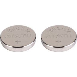 Piles LR54 Duracell - 1,5 V - Alcaline - Blister de 2
