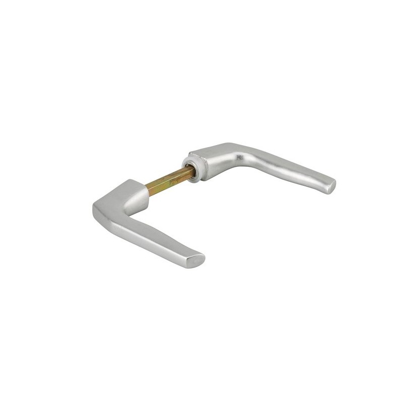 Béquille double pour serrure grille Alsace Thirard - Carré de 8 mm