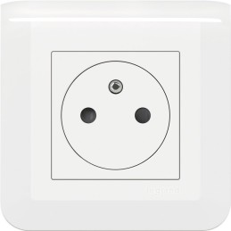 Prise 2P+T 16 A fixation vis Legrand - Mosaïc
