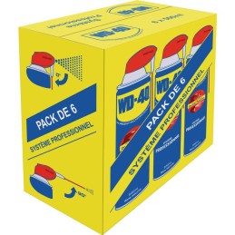 Pack de 6 aérosols de 500 ml WD40