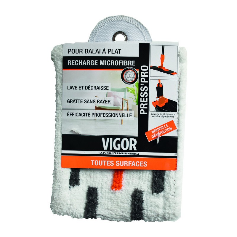 Housse balai multi usages - Vigor - Longueur 38 cm