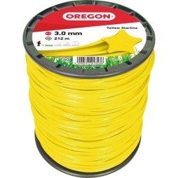 Fil étoile pour débroussaillage nylon Oregon - Longueur 212 m - Diamètre 3 mm