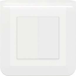 Double va-et-vient 10 A fixation vis Legrand - Mosaïc