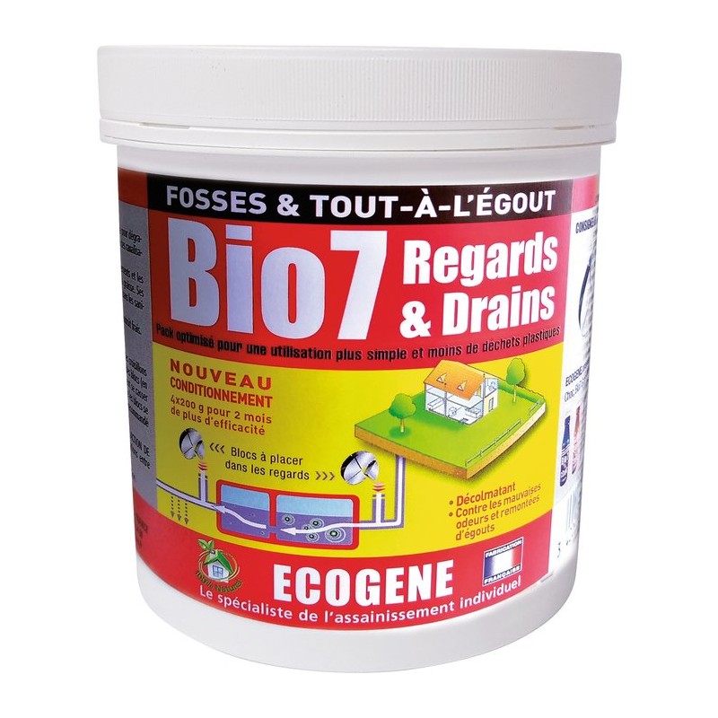 BIO 7 REGARDS & DRAINS ECOGENE 4 x 200 G