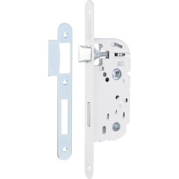 Serrure à encastrer bec de cane à condamnation monopoint gache incluse  Assa abloy
