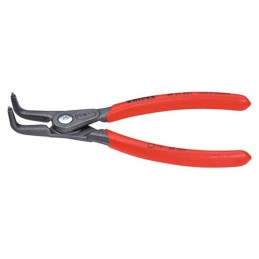Pince coudée circlips extérieur Knipex - Pour circlips extérieur de diamètre 10 à 25 mm