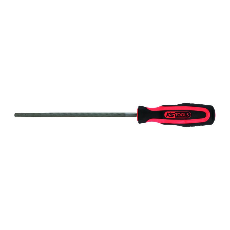 Lime ronde bâtarde emmanchée - KS Tools - L. 250