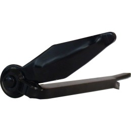 Arrêt de volet marseillais Torbel - À sceller - Noir - 130 mm