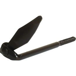 Arrêt de volet marseillais Torbel - À visser - Noir - 130 mm