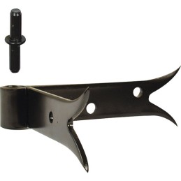 Gond d'angle réversible Torbel - Diamètre 14 mm