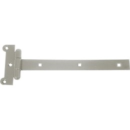 Penture festonnée Torbel - Acier zingué blanc - Longueur 400 mm