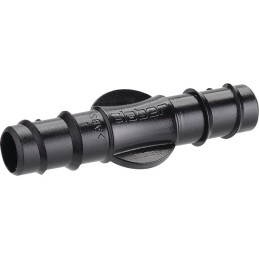 Jeu de 4 jonctions cannelées pour arrosage - Claber - 1/2"