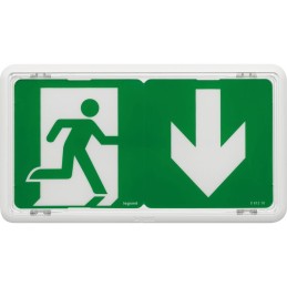 BAES d'évacuation saillie à LED Sati connecté Legrand - 45 lm - IP43 - IK07