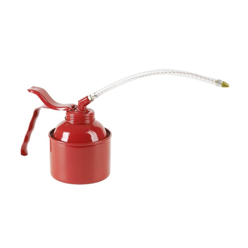 Burette métal à pompe Pressol - Bec flexible - 350 ml