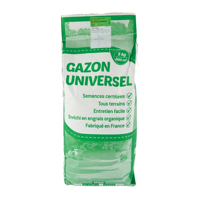 Gazon universel espace vert Les doigts verts - 5 kg