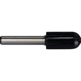 Râpe rotative cylindrique arrondie pour métaux SCID - Diamètre 12 mm - Hauteur de coupe 23 mm