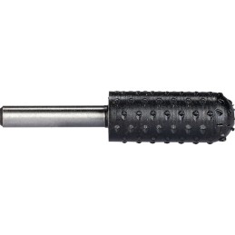 Râpe rotative cylindrique arrondie pour bois SCID - Diamètre 14 mm - Hauteur de coupe 35 mm