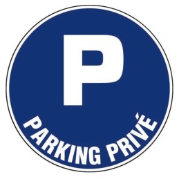 Disque plastique diamètre 30 cm Novap - Parking privé