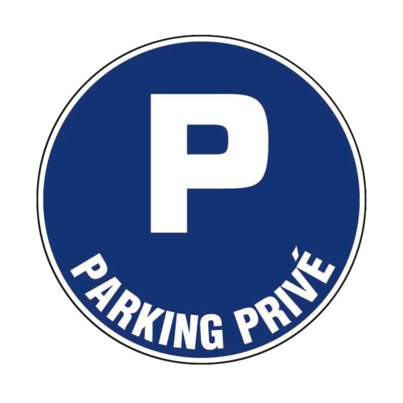 Disque plastique diamètre 30 cm Novap - Parking privé