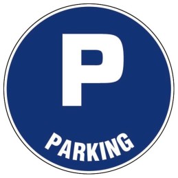 Disque plastique diamètre 30 cm Novap - Parking