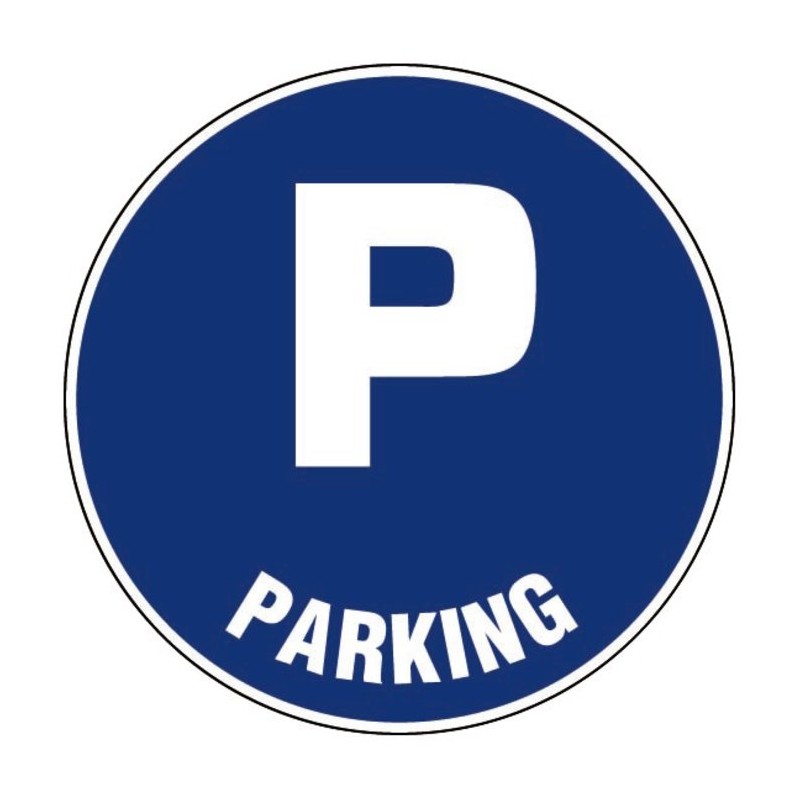 Disque plastique diamètre 30 cm Novap - Parking