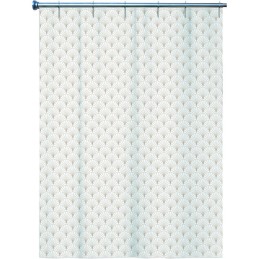 Rideau de douche - Arvix - L. 200 cm - H. 180 - Iris
