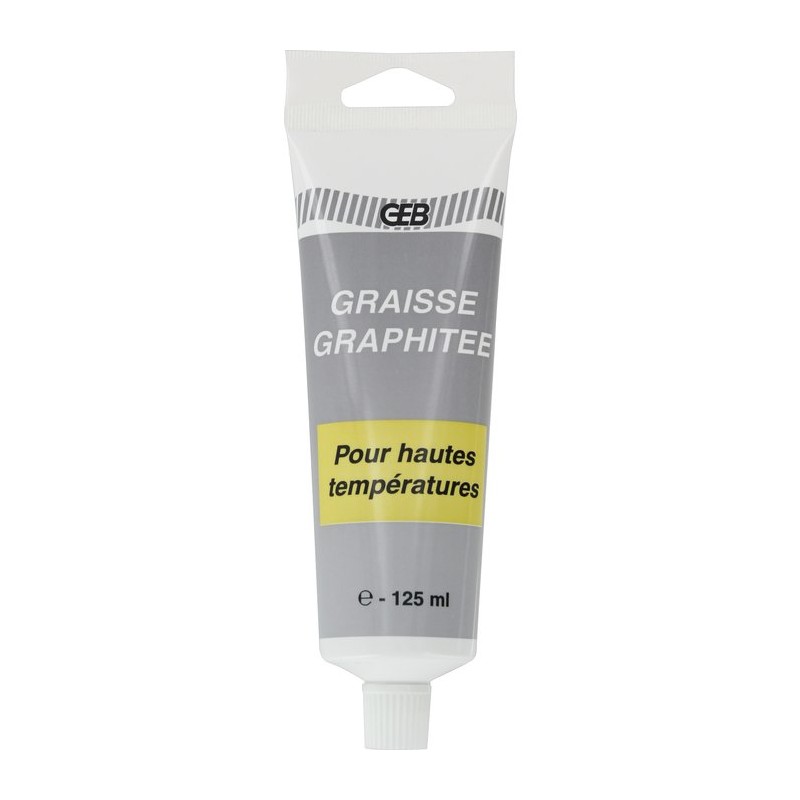 Graisse graphitée pour haute température Geb - Tube 125 ml