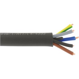 Câble U-1000 R2V noir 2,5 mm² - Couronne 50 m - 5G 2,5 mm²