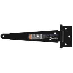 Penture anglaise cataphorèse noire axe composite Mermier Quincaillerie - Longueur 25 cm