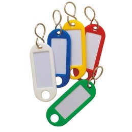 Porte-etiquettes à fenêtre Chapuis - Assortiment de couleurs - Vendu par 100