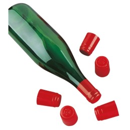 Capsule PVC Duhallé - Rouge - Vendu par 50