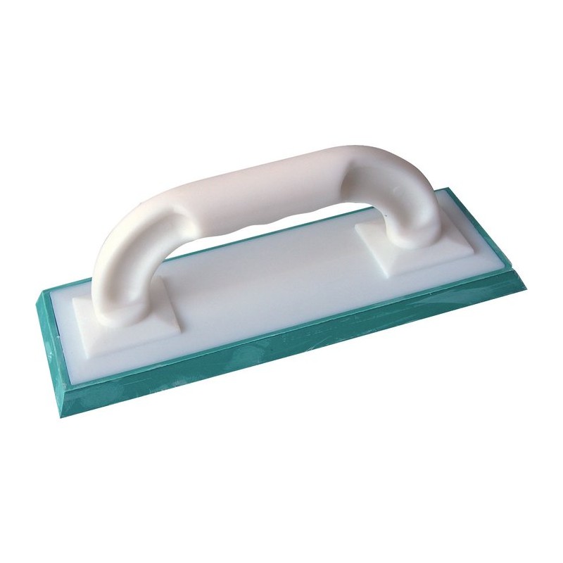 Taloche de carreleur à joint Outibat - Semelle verte - Dimensions 250 x 100 mm