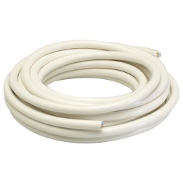 Câble H05 VV-F - Dhome - 3G1 mm² - L. 5 m - Blanc