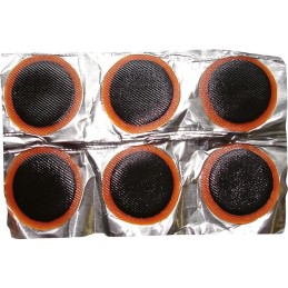 Rustine chambre à air vélos VTT Durca - Diamètre 25 mm - Vendu par 6