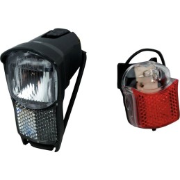 kit éclairage avant & arrière vélo Durca - LED