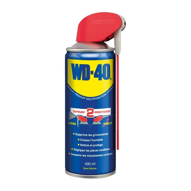 Aérosol multifonction double position sans silicone WD-40 - 400 ml