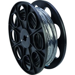 Câble U-1000 R2V - Dhome - 3G4 mm² - Demi touret - L. 50 m - Noir - Mètré