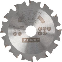 Disque à sculpter Tivoly - Diamètre 125 mm
