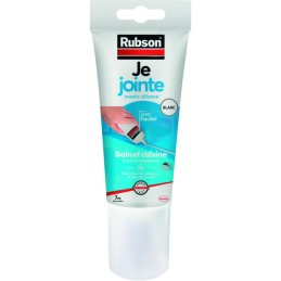 Mastic silicone blanc - Rubson - 150 ml