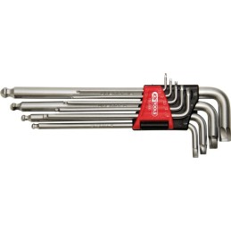 Jeu de clés mâles pour vis abimées - 9 pièces - Ks Tools