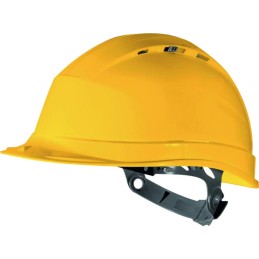 Casque de chantier - Quartz I - Delta Plus - Jaune