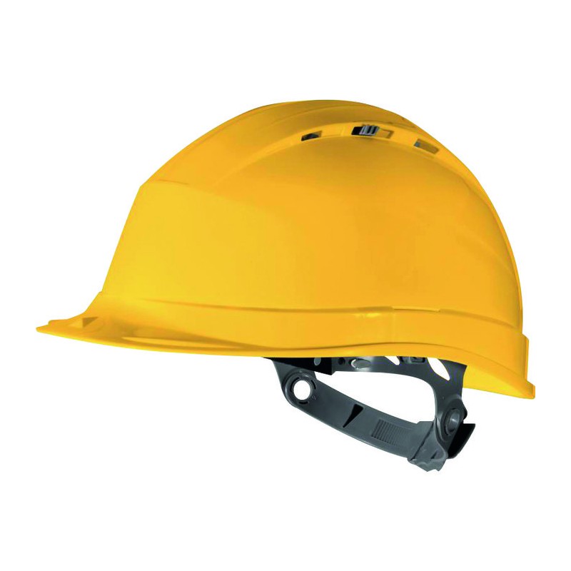 Casque de chantier - Quartz I - Delta Plus - Jaune