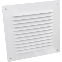 Grille d'aération blanche - DMO - 165 x 165 mm