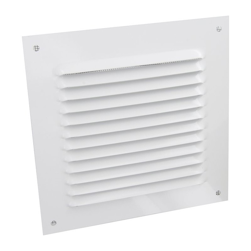 Grille d'aération blanche - DMO - 165 x 165 mm