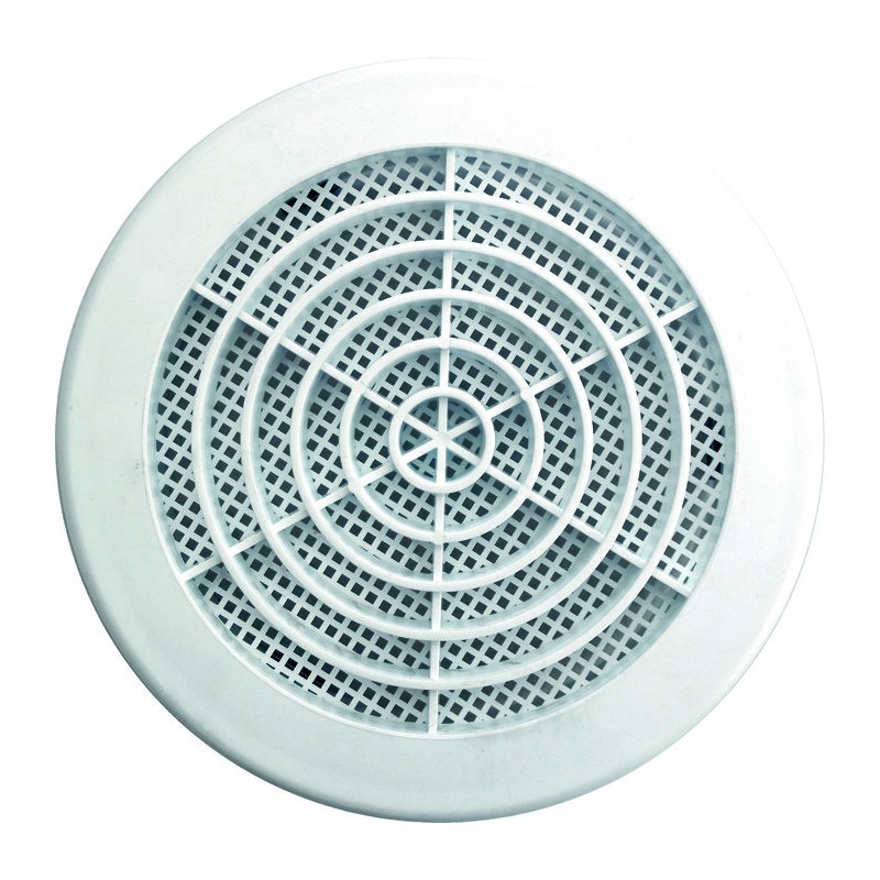 Grille d'aération fixes rondes - DMO - Ø 80 - 90 mm