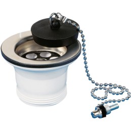 Bonde à bouchon plastique - Valentin