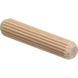 Tourillon bois SCID - Ø 8 mm - L. 40 mm - Vendu par 75