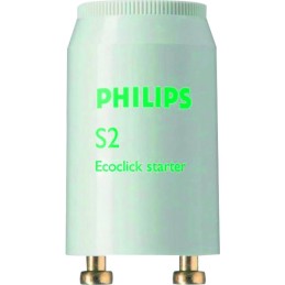 Starter - S2 - Philips - Pour tubes fluorescents de 4 W à 22 W